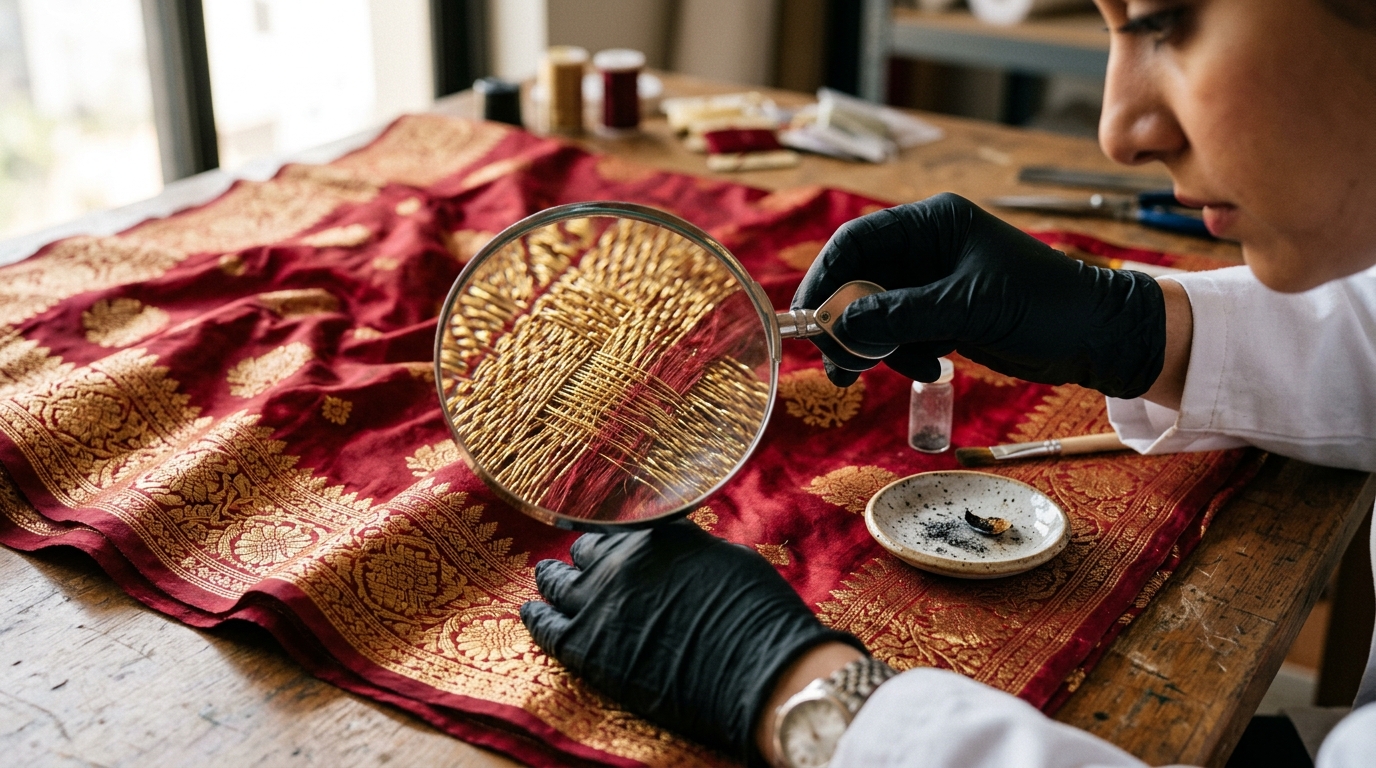The ₹999 "Pure Kanjivaram Silk" Scam: The 3 Forensic Home Tests That Expose Polyester Dupes on Meesho and Amazon